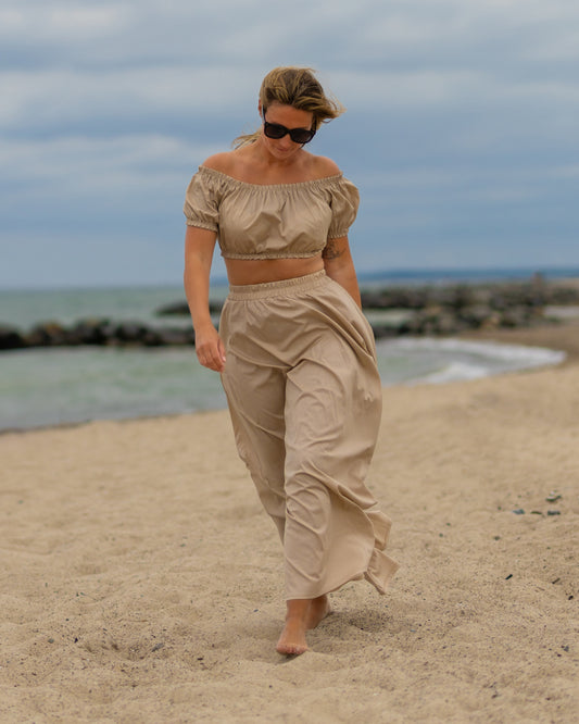 Summer Breeze Set Rock mit Top sand beige
