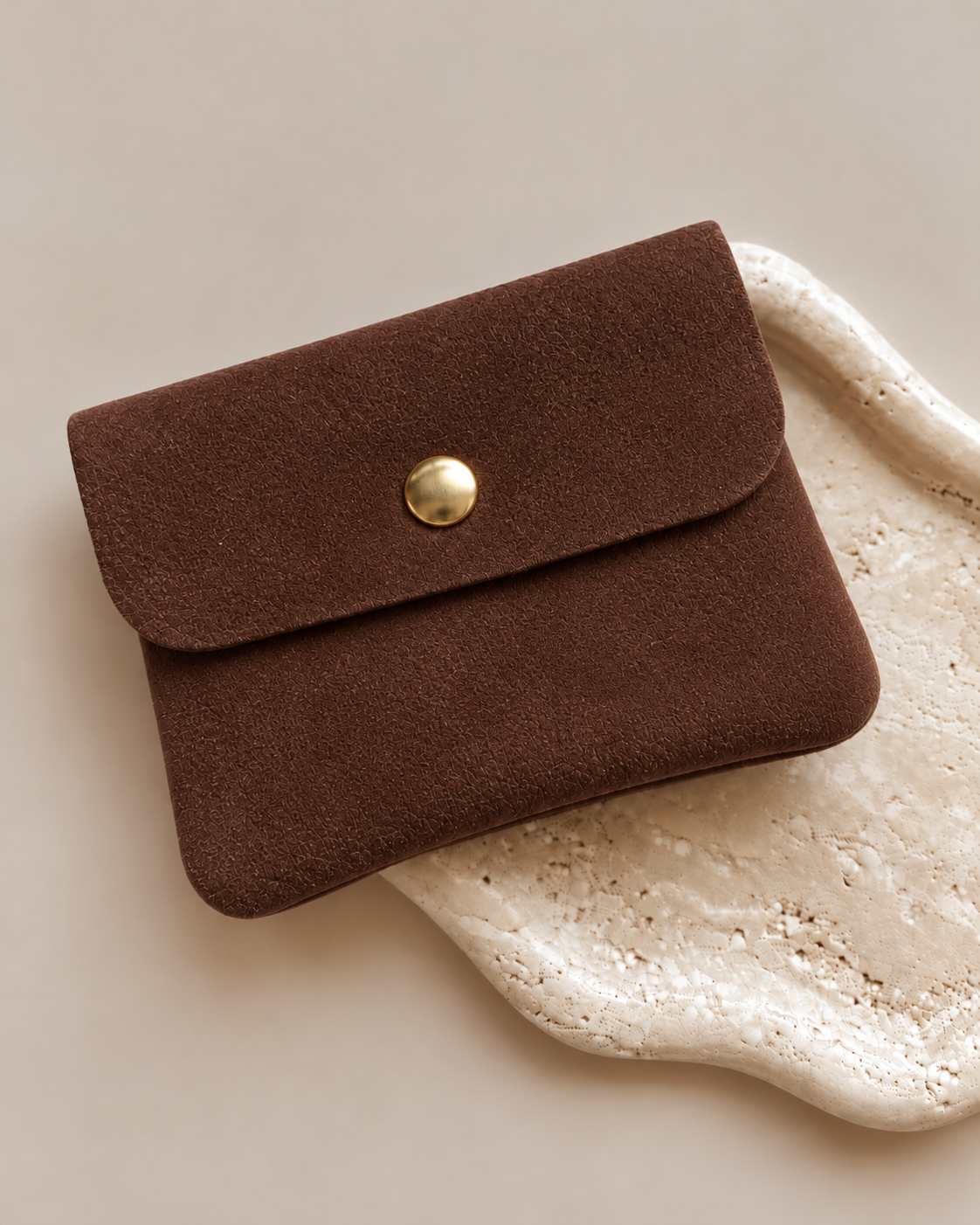 Kleine Geldbörse - Mokka