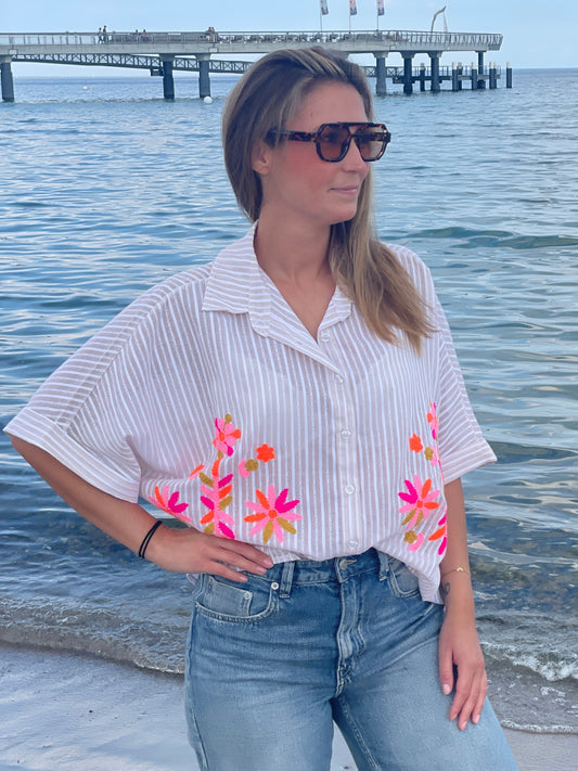 Bluse Coastal Blossom