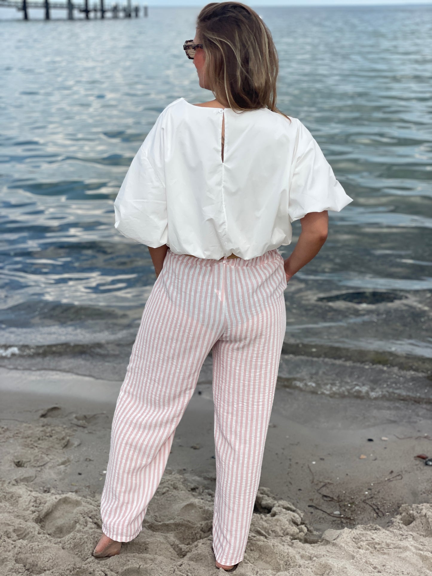 Coastal Breeze Hose – Rosé Blush
