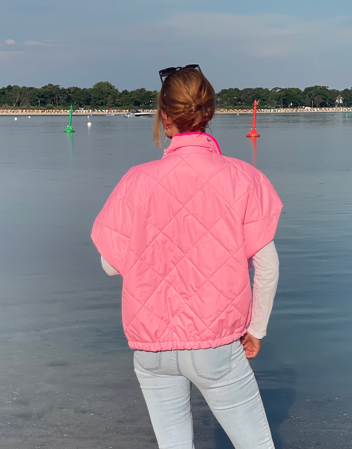 Wendeweste Candy Pink