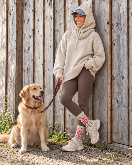 Dog Mum Socken Leo – Pink