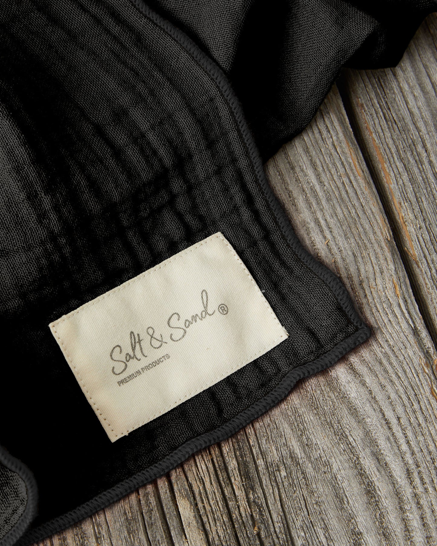 Musselin Tuch Damen l Schwarz