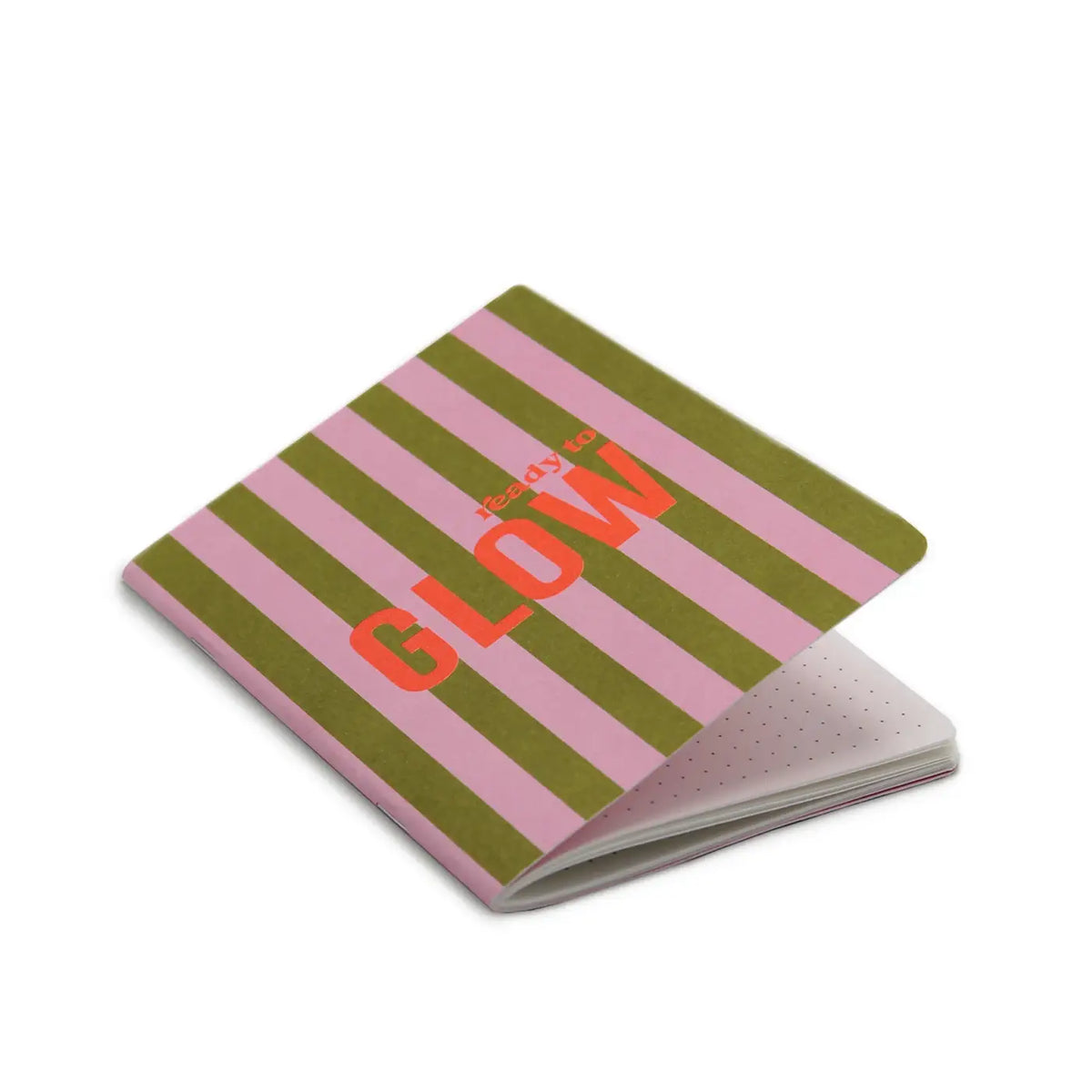 A6 Notizbuch „Ready to Glow“ – Rosa & Neonkoralle