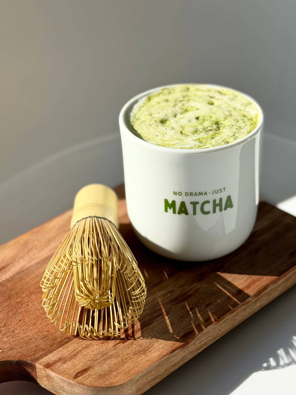 Porzellanbecher Matcha – No Drama, Just Matcha!