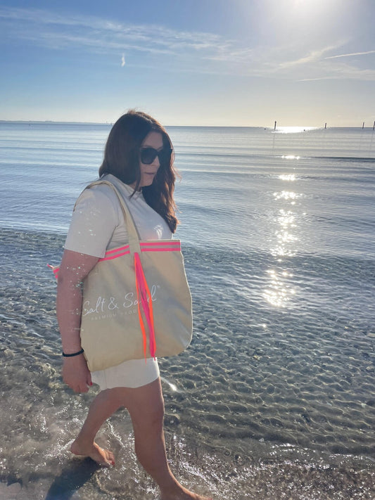 Canvas Shopper Tasche sand Salt & Sand