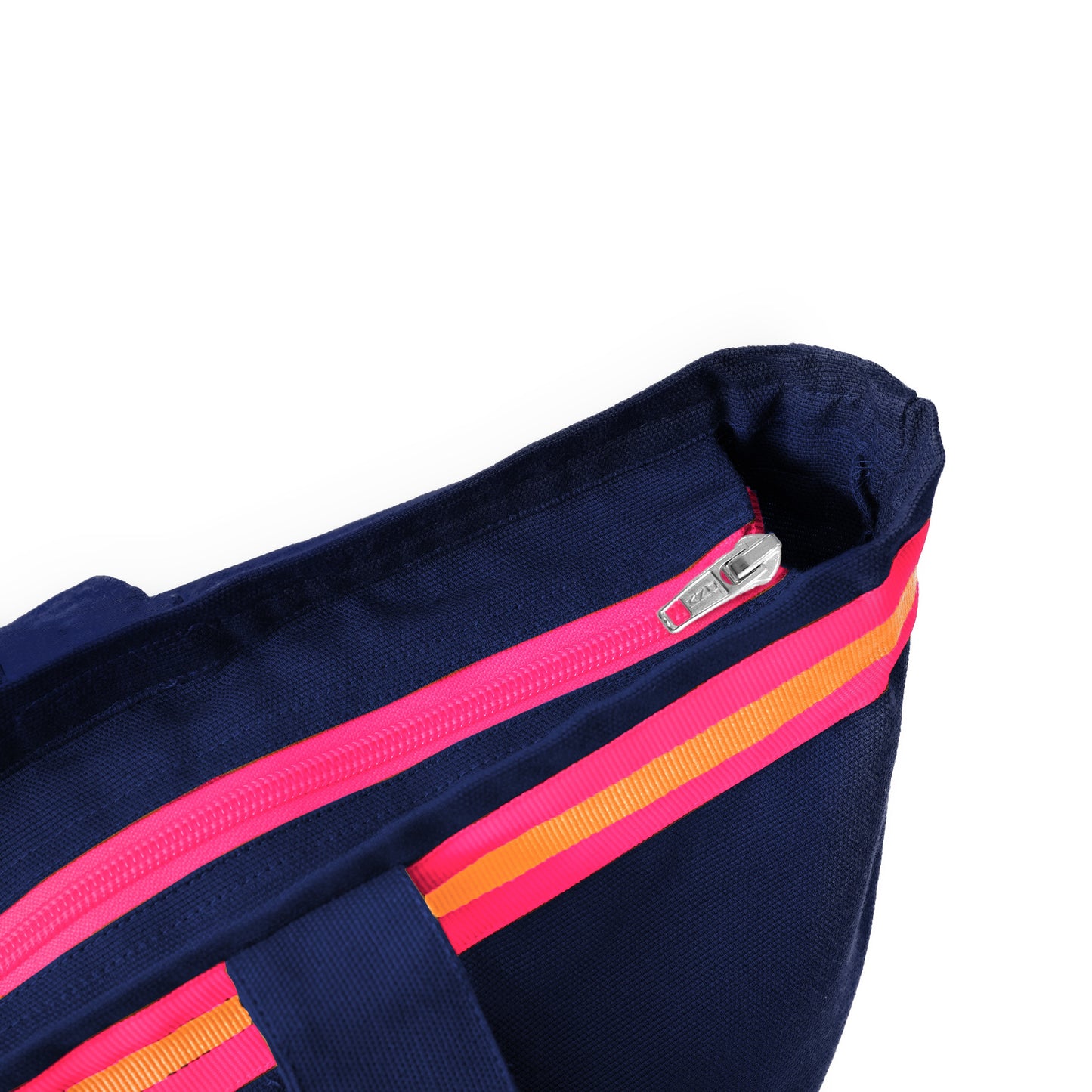 XL Canvas Shopper Strandtasche blau MEER Glück