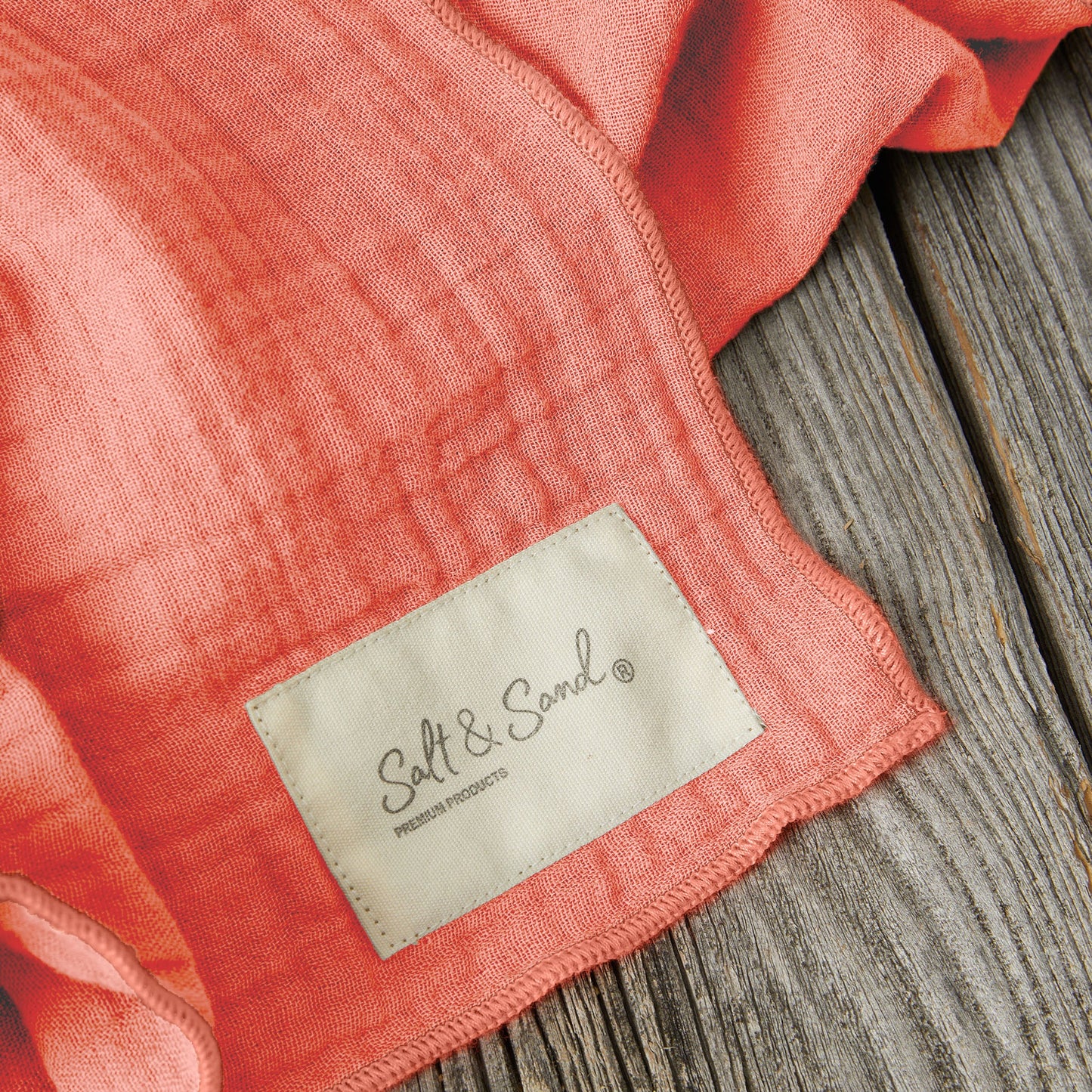 Musselin Tuch Damen l Apricot
