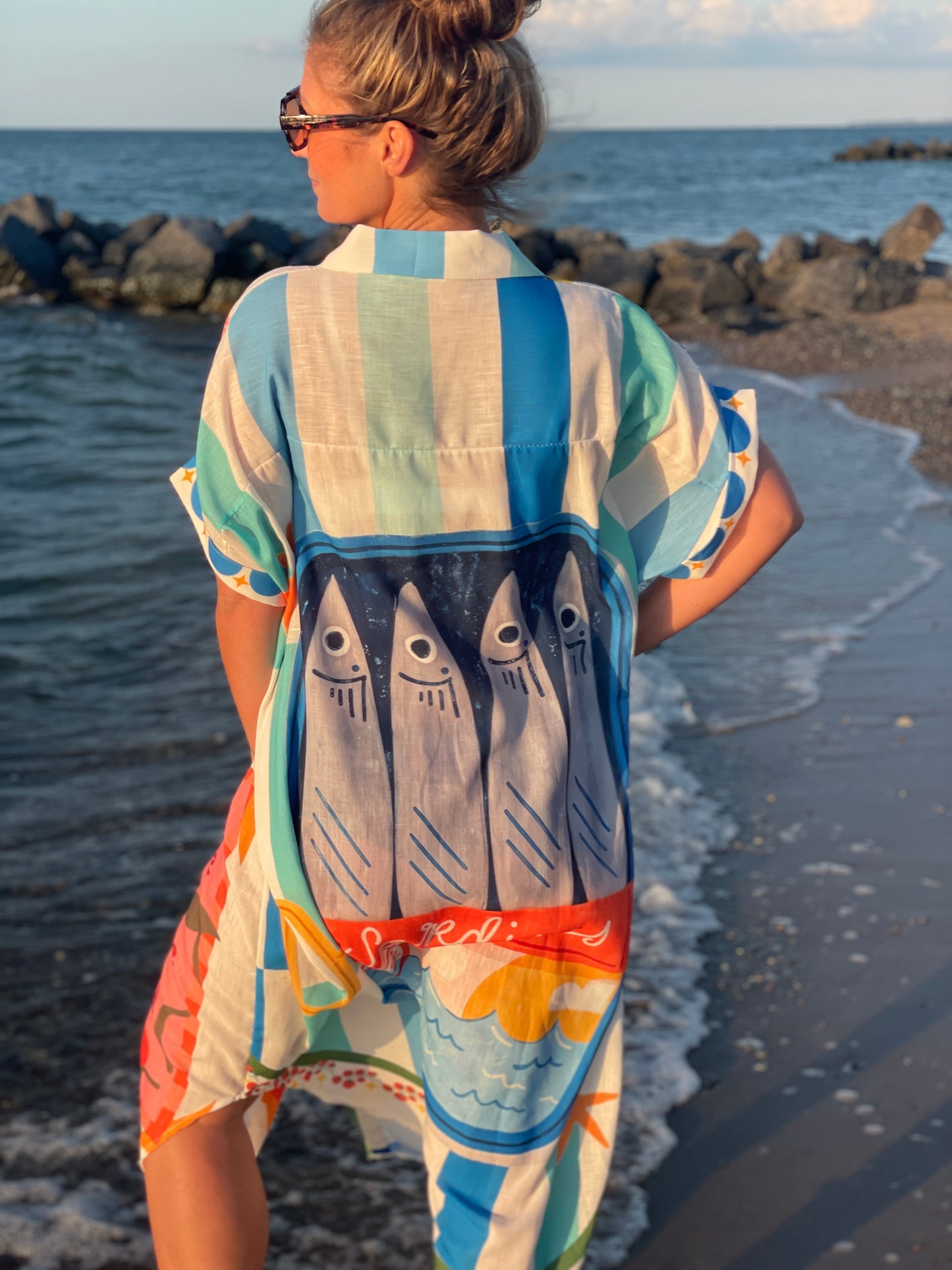 Hemdblusenkleid „Mediterranean Summer“