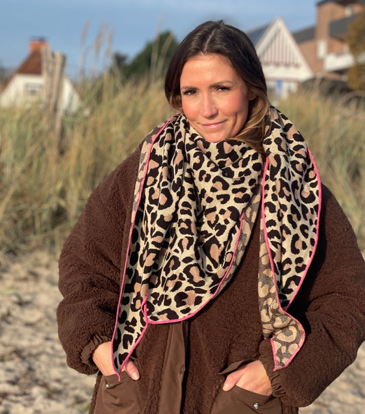 Dreieckstuch Winterschal Leo