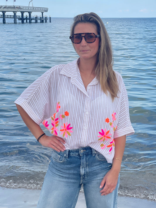 Bluse Coastal Blossom
