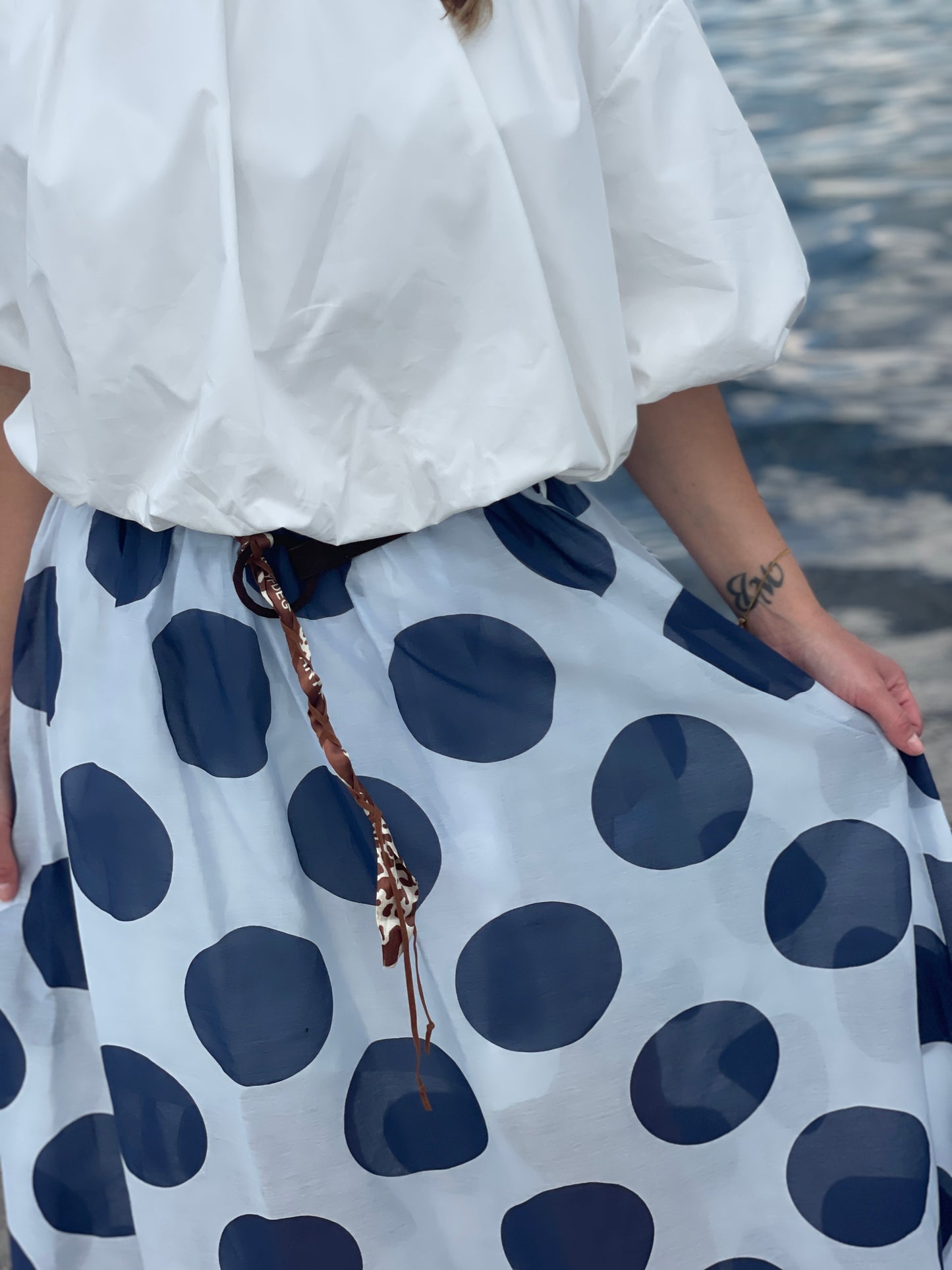The Dotty Beach Set - Navy Dots