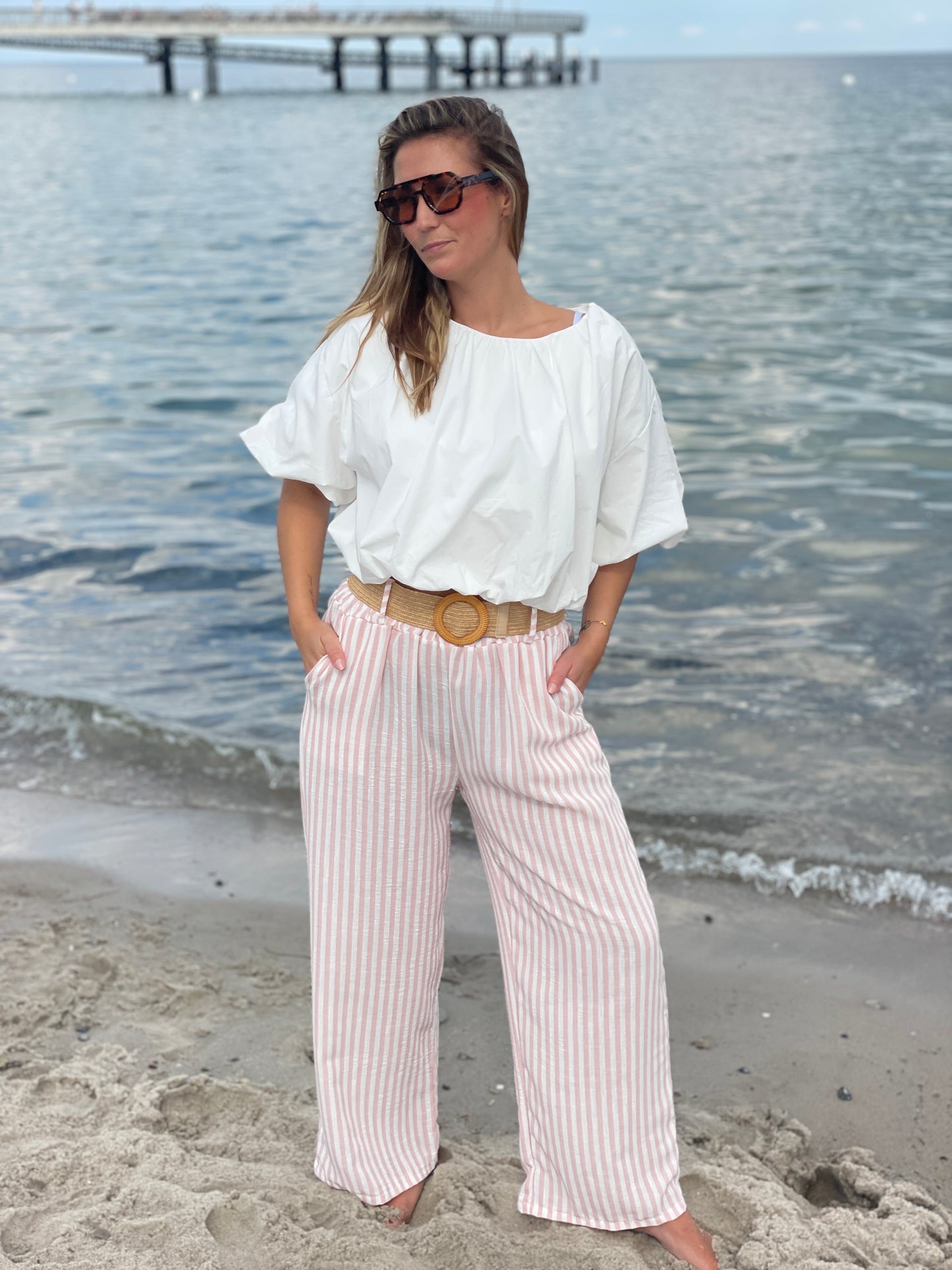 Coastal Breeze Hose – Rosé Blush