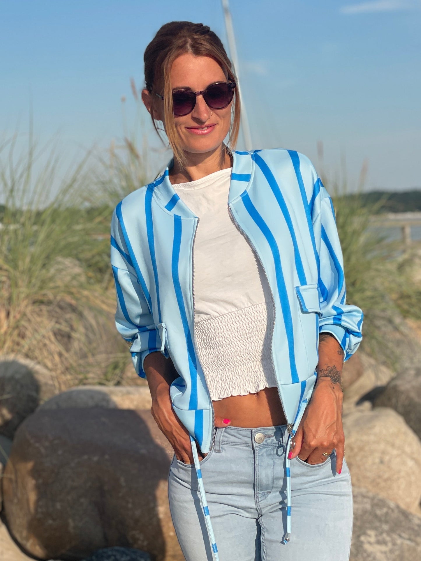 Blouson Jacke Ocean Blue