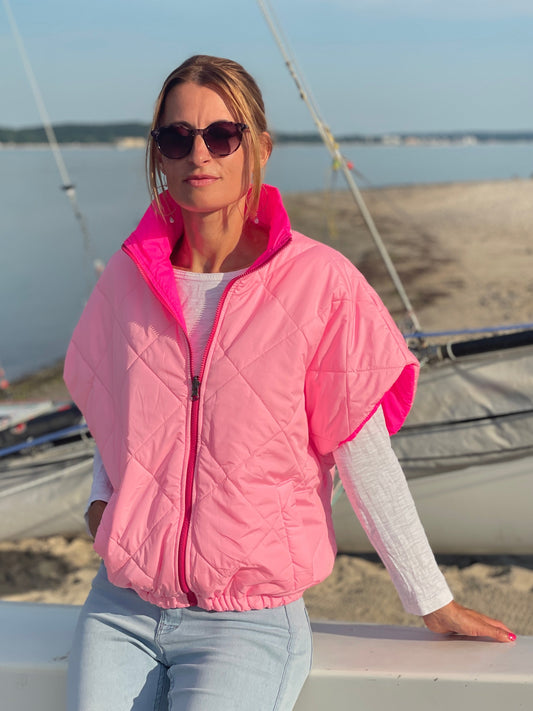 Wendeweste Candy Pink