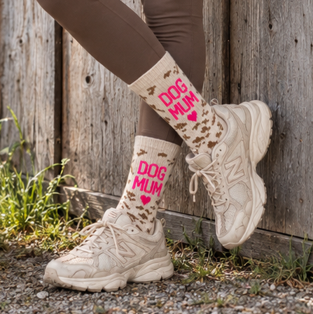 Dog Mum Socken Leo – Pink