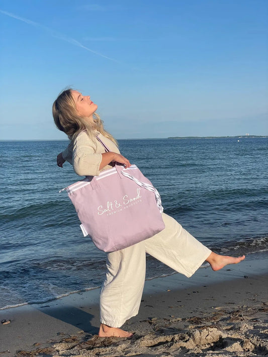 Canvas Shopper Tasche lavendel Salt & Sand