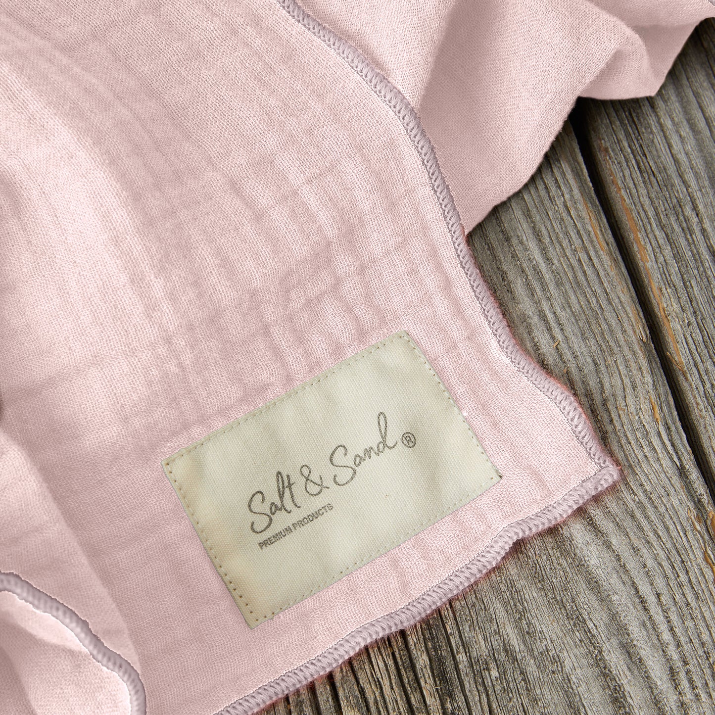 Musselin Tuch Damen l Rosa