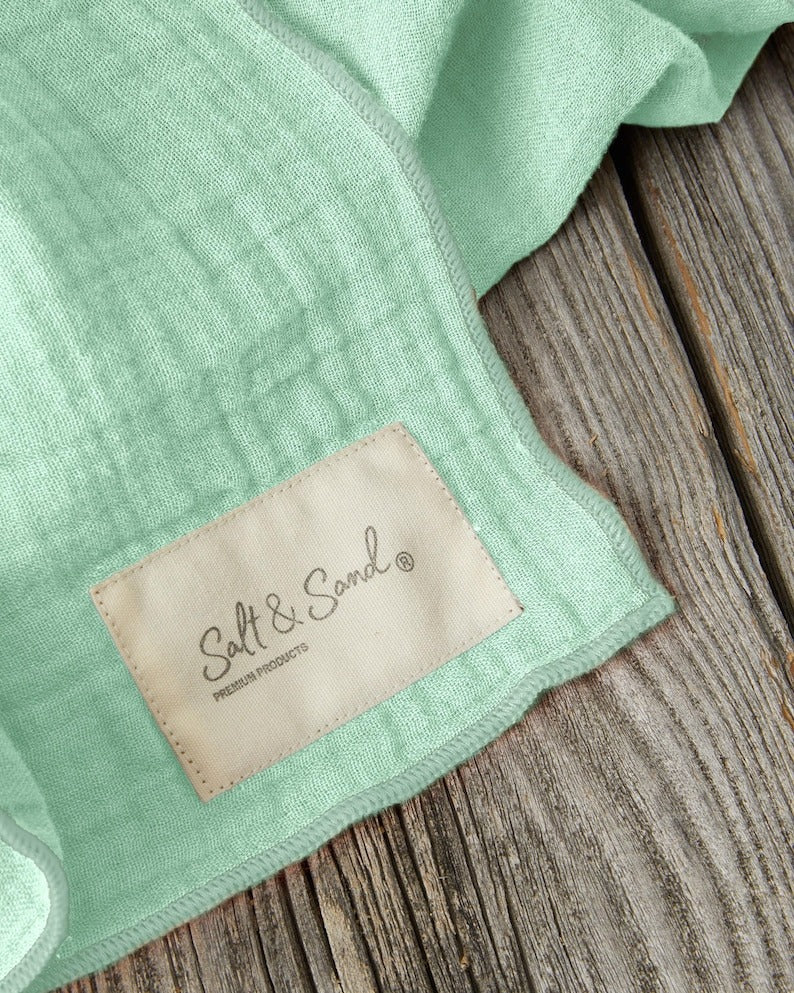 Musselin Tuch Damen l Mint