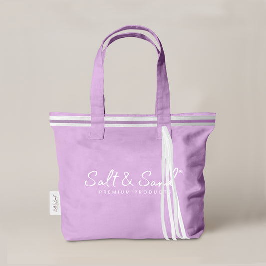 Canvas Shopper Tasche lavendel Salt & Sand
