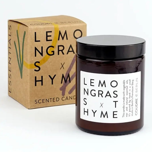 Duftkerze Lemongrass & Thyme – Zitronengras & Thymian