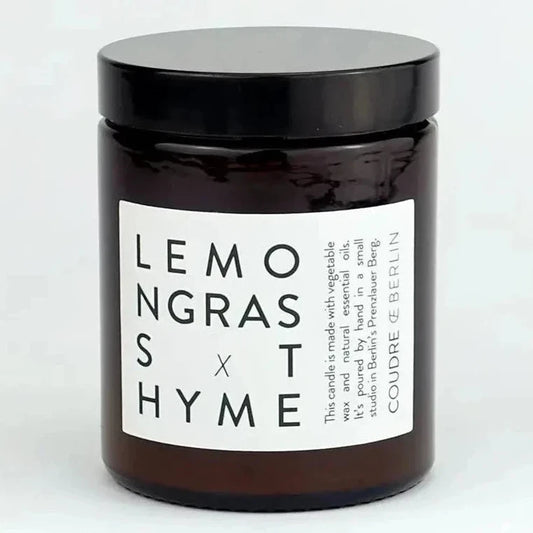 Duftkerze Lemongrass & Thyme – Zitronengras & Thymian